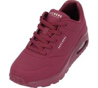 Skechers Uno, Zapatillas Mujer, Plum Durabuck Mesh, 38 EU