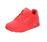 Skechers Zapatillas Mujer Uno – Durabuck rojo – Talla 38.5 EU