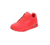 Skechers Uno, Zapatillas Mujer, Red Durabuck, 38.5 EU