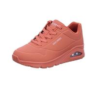 Skechers Uno, Zapatillas Mujer, Rust Durabuck Mesh, 38 EU