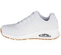 Skechers Uno, Zapatillas Mujer, White Durabuck, 37 EU