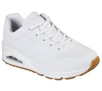 Skechers Uno, Zapatillas Mujer, White Durabuck, 39 EU