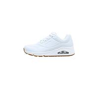 Skechers Uno, Zapatillas Mujer, White Durabuck, 41 EU