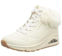 Skechers Uno, Zapatillas Niñas, Natural Synthetic Trim, 37 EU