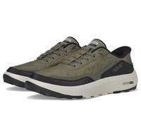 Skechers Urban Explore Cozy Fit Hands Free Slip-in, Zapatillas Hombre, Oliva, 44 EU