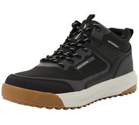 Skechers Urban Street Hiker, Zapatillas Hombre, Black Leather/Textile/Trim, 41.5 EU