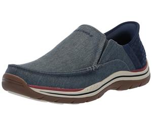 Skechers USA 205167 - Mocasines para Hombre, Azul, 43 EU