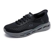 Skechers USA Men's Arch Fit Orvan-Drex - Tenis, Negro -, 13 X-Wide