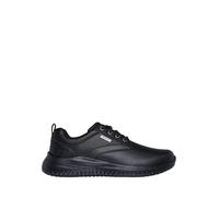 Skechers Zapatillas de hombre Delson 3.0 Glavine Piel negra 47.5 EU