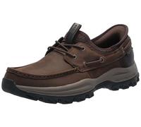 Skechers USA Men's Knowlson-Shore Thing - Mocasín Manos Libres, Cacao, 45 EU