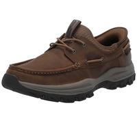 Skechers USA Men's Knowlson-Shore Thing - Mocasín sin Cordones, Beige, 41 EU