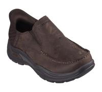 Skechers USA Men's Mocasín Arch Fit Motley-Milo, Cocoa, 12 X-Wide