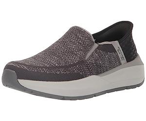 Skechers USA Men's Neville-Rovelo Slip-In Technology - Zapatillas Deportivas para Mujer, Talla 41 EU, 42.5 EU