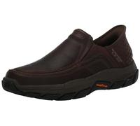 Skechers USA Men's Respected-Elgin - Mocasín Manos Libres, Marrón, 39.5 EU