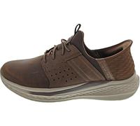 Skechers USA Men's Slade Zachary, Zapatillas Hombre, Brown, 48 EU