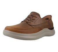 Skechers Hasting Rory, Zapatillas Hombre, Dark Brown Synthetic/Leather, 46 EU