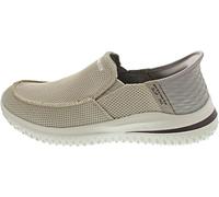 Skechers USA Slip-Ins: Delson 3.0-Cabrino Slip On para Hombre, Gris Pardo (Taupe Knit), 39.5 EU