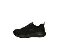 Skechers Vapor Foam Fresh Trend, Zapatillas de Deporte Mujer, Ribete de Malla Negra Plomizo, 39 EU