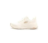 Skechers Vapor Foam Fresh Trend, Zapatos Deportivos Mujer, Natural Mesh/Trim, 38.5 EU