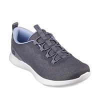 Skechers - Vapor Foam Lite, Espuma DE Vapor Lite, Charcoal Mesh/Light Blue Trim,