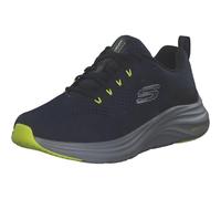 Skechers Vapor Foam, Zapatillas Hombre, Malla sintética Azul Marino con Ribete de Lima, 41 EU