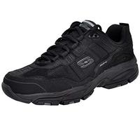 Skechers Vigor 2.0 Trait Memory Foam Sneaker, Zapatillas Hombre, Black, 45 EU X-Ancho