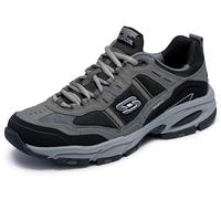 Skechers Vigor 2.0 Trait, Zapatillas Hombre, Charcoal Black, 41 EU