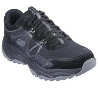 Skechers Vigor at DurangoSneaker para Hombre, Ribete sintético de Cuero Negro, 42 EU