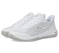 Skechers Viper Court Pro, Zapatillas Hombre, White, 48 EU