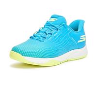 Skechers Viper Court Reload - Tenis sin cordones para hombre, Azul/Lima, 44 EU