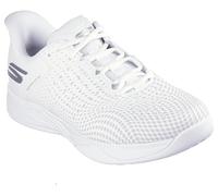 Skechers Viper Court Reload, Zapatillas Hombre, White/Textile Trim, 45.5 EU