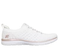 Skechers Virtue - Copper Dream en White Rose Gold, talla 35, Vegan