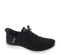 Skechers Virtue - Divinity Manos Libres Slip-Ins, Negro Blanco, 39.5 EU