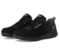 Skechers Waterproof: Virtue - Dryspell en Negro/Marengo, talla 35, Vegan