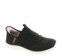 Skechers Virtue Glow, Zapatillas Mujer, Black, 37 EU