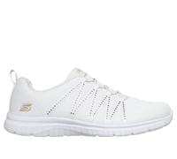 Skechers Virtue - She Sparkles en Blanco/Oro, talla 39, Vegan