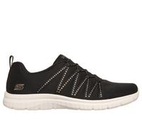 Skechers Virtue - She Sparkles en Negro/Oro Rosa, talla 36, Vegan