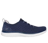 Skechers Virtue - Show Runner en Navy, talla 40, Vegan