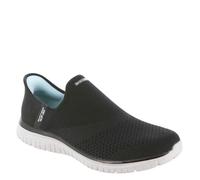 Skechers Virtue Sleek, Zapatillas Deportivas Mujer, Black Knit, 36 EU