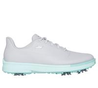 Skechers Jasmine 2 - Tenis de Golf Impermeables para Mujer, Gris/Menta con Pinchos, 39 EU