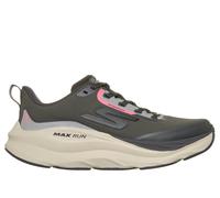 Skechers Waterproof: Max Cushioning Max Run - Vorteza en Oliva, talla 39.5, Vegan