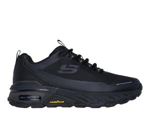 Skechers Waterproof: Max Protect - Fast Track en Negro, talla 42.5, Vegan