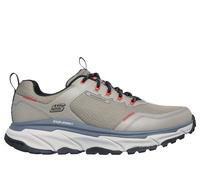 Skechers Waterproof Relaxed Fit: D'Lux Journey - Slate Peak en Taupe/Negro, talla 42.5, Vegan