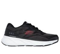 Skechers Waterproof Relaxed Fit: Edgeride - Konzo en Negro/Rojo, talla 45.5, Vegan