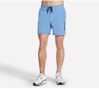 Skechers Weekend 7 Inch pantalones cortos en Blanco/Violeta, talla XL