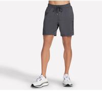 Skechers Weekend 7 Inch pantalones cortos en Negro/Marengo, talla Pequeña