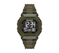 Skechers Whitfield - Reloj digital verde para hombre, Verde