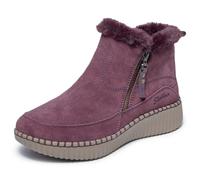 Skechers Wilshire Blvd - Fresh Zip para mujer, Vino, 41 EU