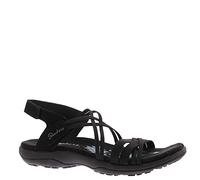 Skechers Women Sandals, 10,11,12,5,6,7,8,9 M Adult, Black, 36.5 EU