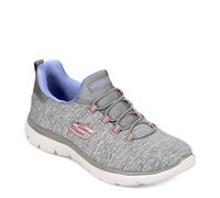 Skechers Women's 149065 Sports Shoes, Trainers, Grey Blue Gybl, 4.5 UK Wide